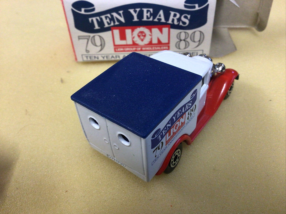 Thumbnail: Matchbox Superfast  Model A Ford Van Lion Group  Ten Year Anniversary 1989