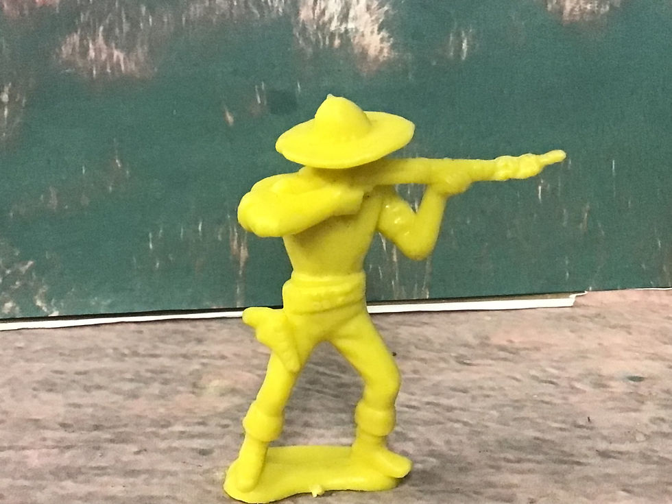 Thumbnail: Leyla/Manurba 54mm Plastic Cowboy Figures x5