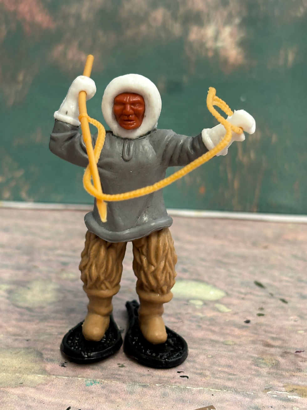 Thumbnail: Timpo  Swoppet's  Plastic Figures Eskimo Various IND,
