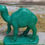 Thumbnail: Tupperwear Busy Block Plastic Figures Green Camel