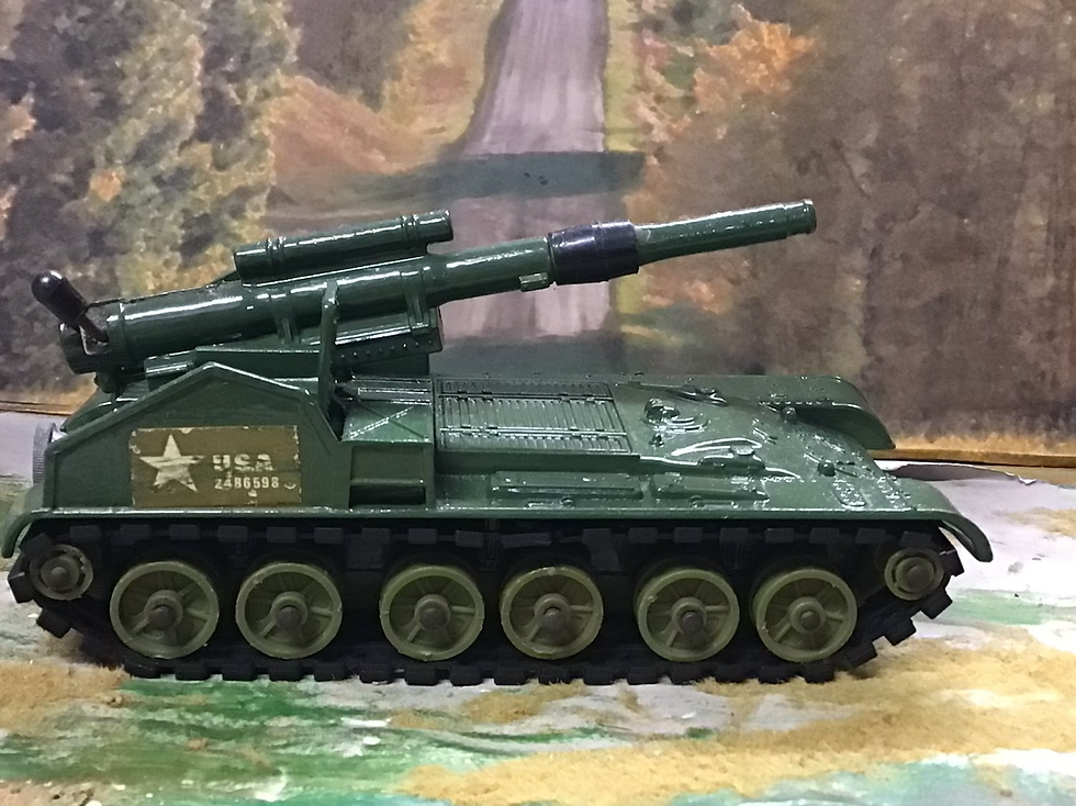 Thumbnail: Dinky 654 155mm Mobile Gun US Army