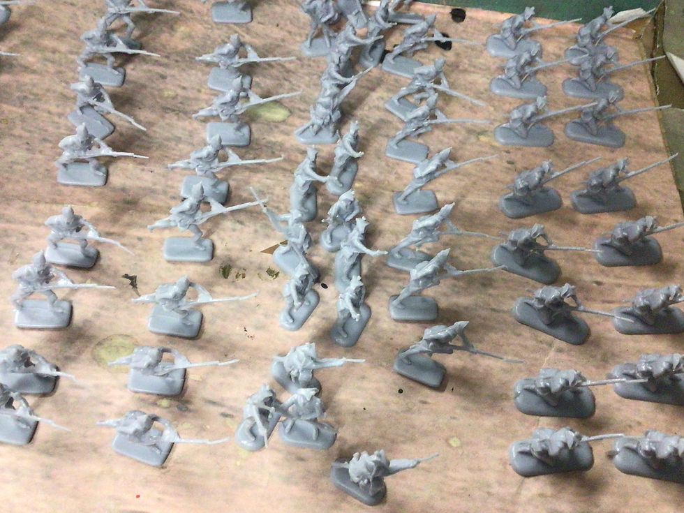 Thumbnail: Revell Set 02572 7 Years War Prussian Infantry 1/72 Scale 72 Figures