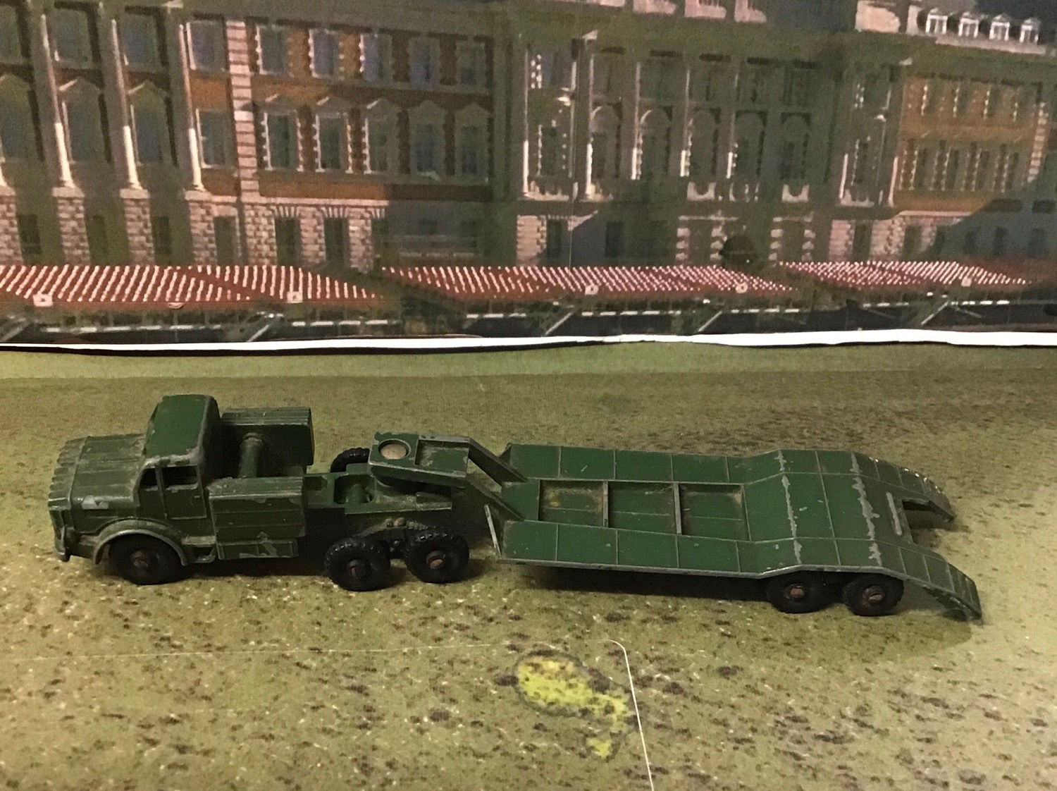 Matchbox Major 3 THORNYCROFT ANTAR TRUCK & SANKEY 50 TON TANK TRANSPORT