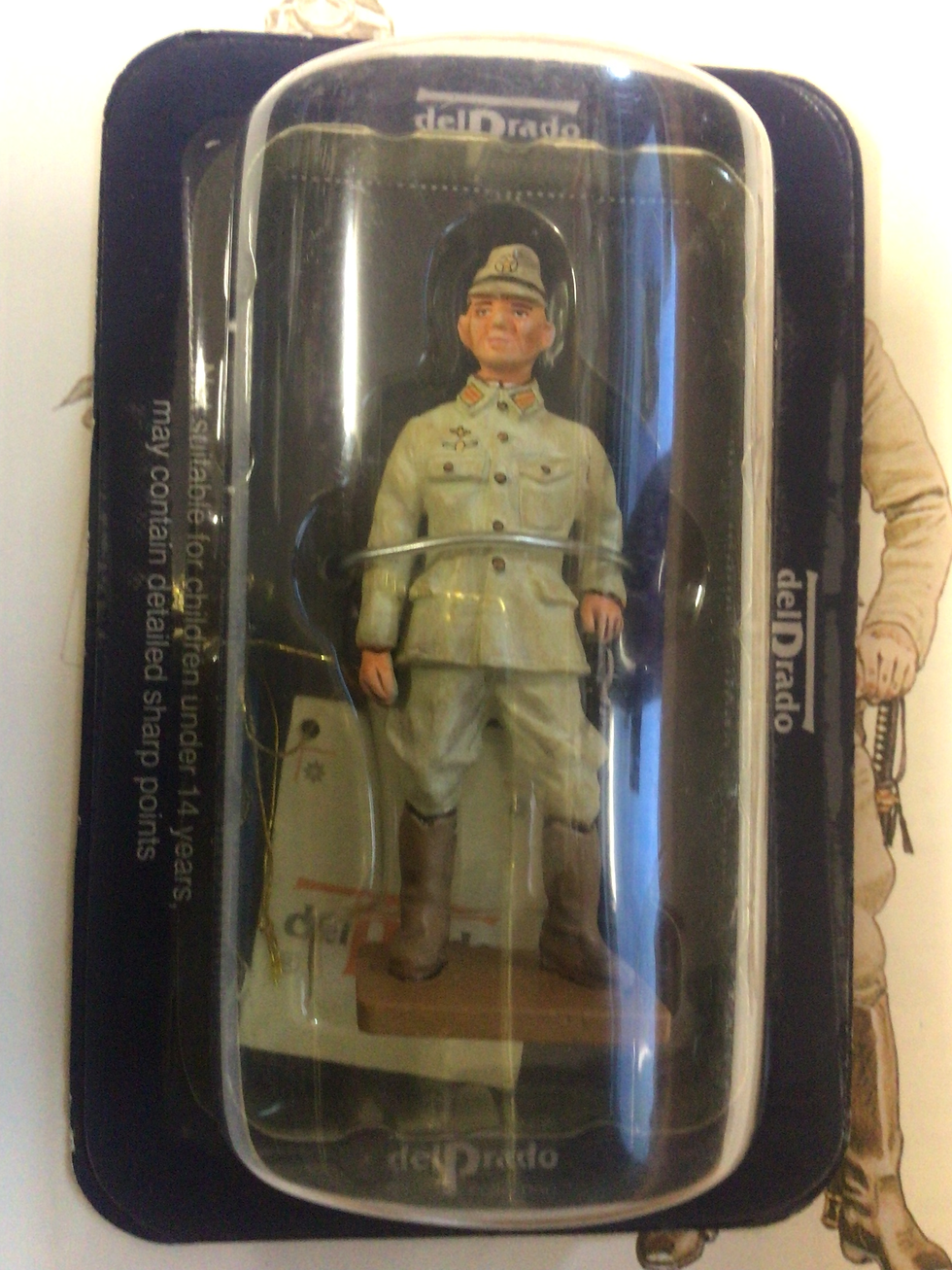 Thumbnail: Del Prado Metal Figure 1/30  2nd Lieutenant Japanese Army Air Force 1943