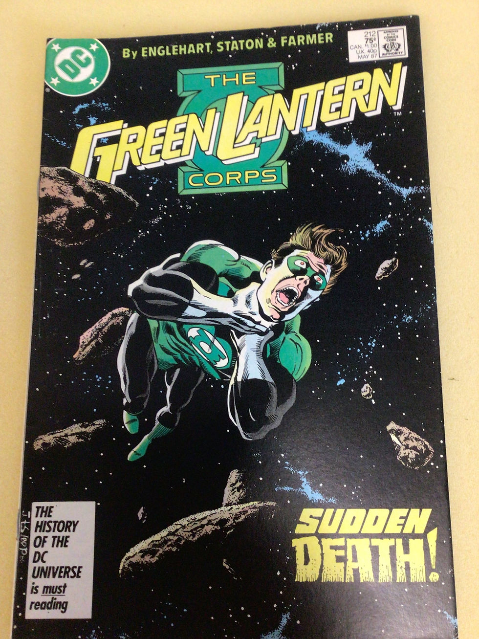 Thumbnail: DC Comics Green Lantern Corps