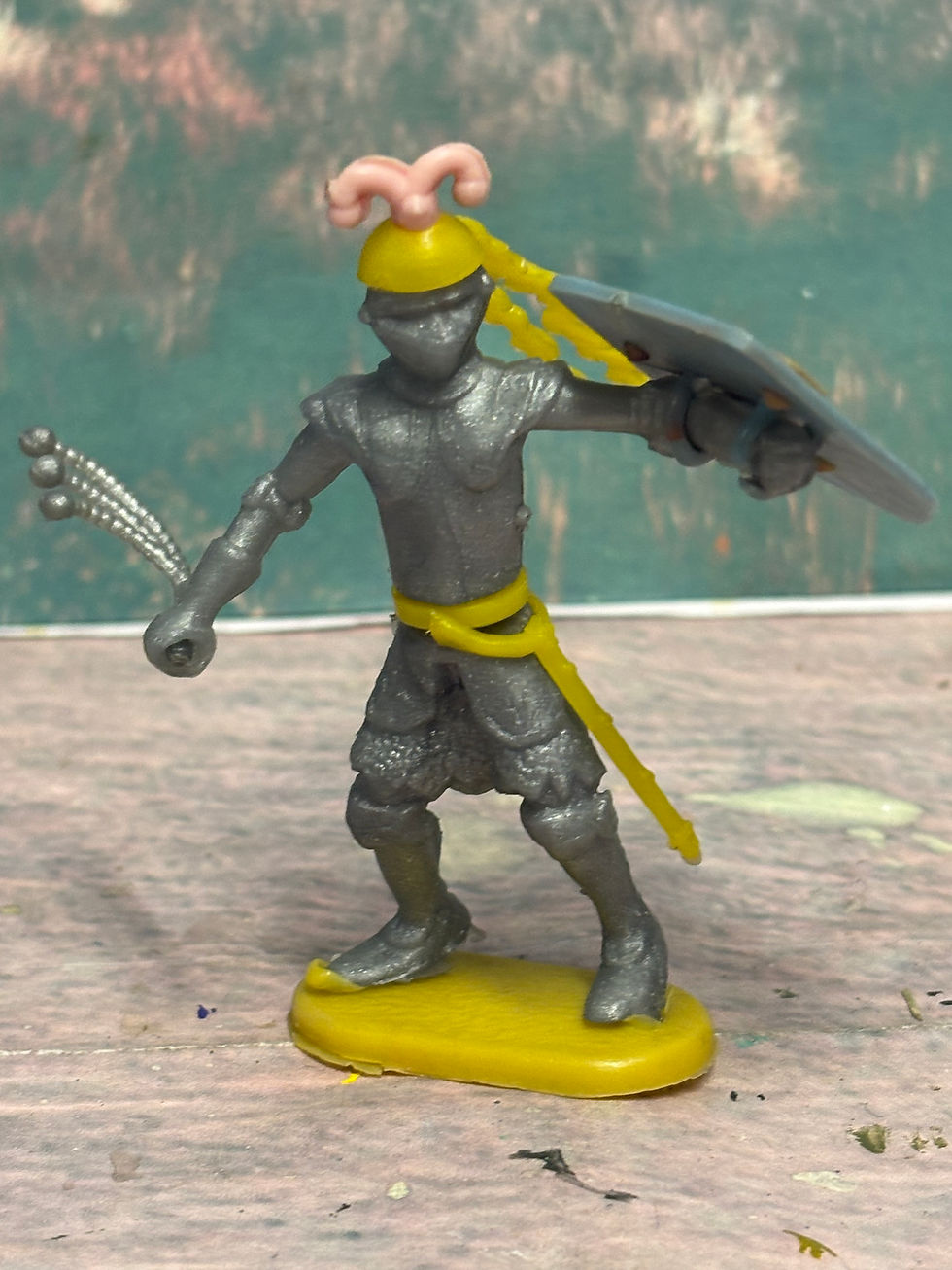 Thumbnail: Vintage Cherilea Swoppet 60mm Knights Various Spares