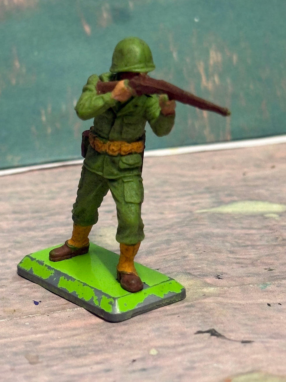 Thumbnail: Britain's Ltd. Deetail  American Infantry Individual Figures