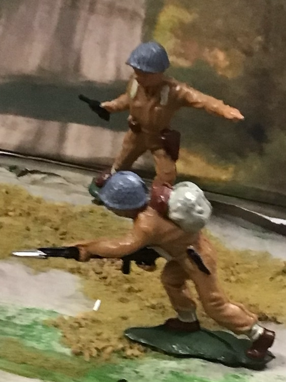 Thumbnail: DSG copy of Britains British Infantry Full Set  x 6 Desert