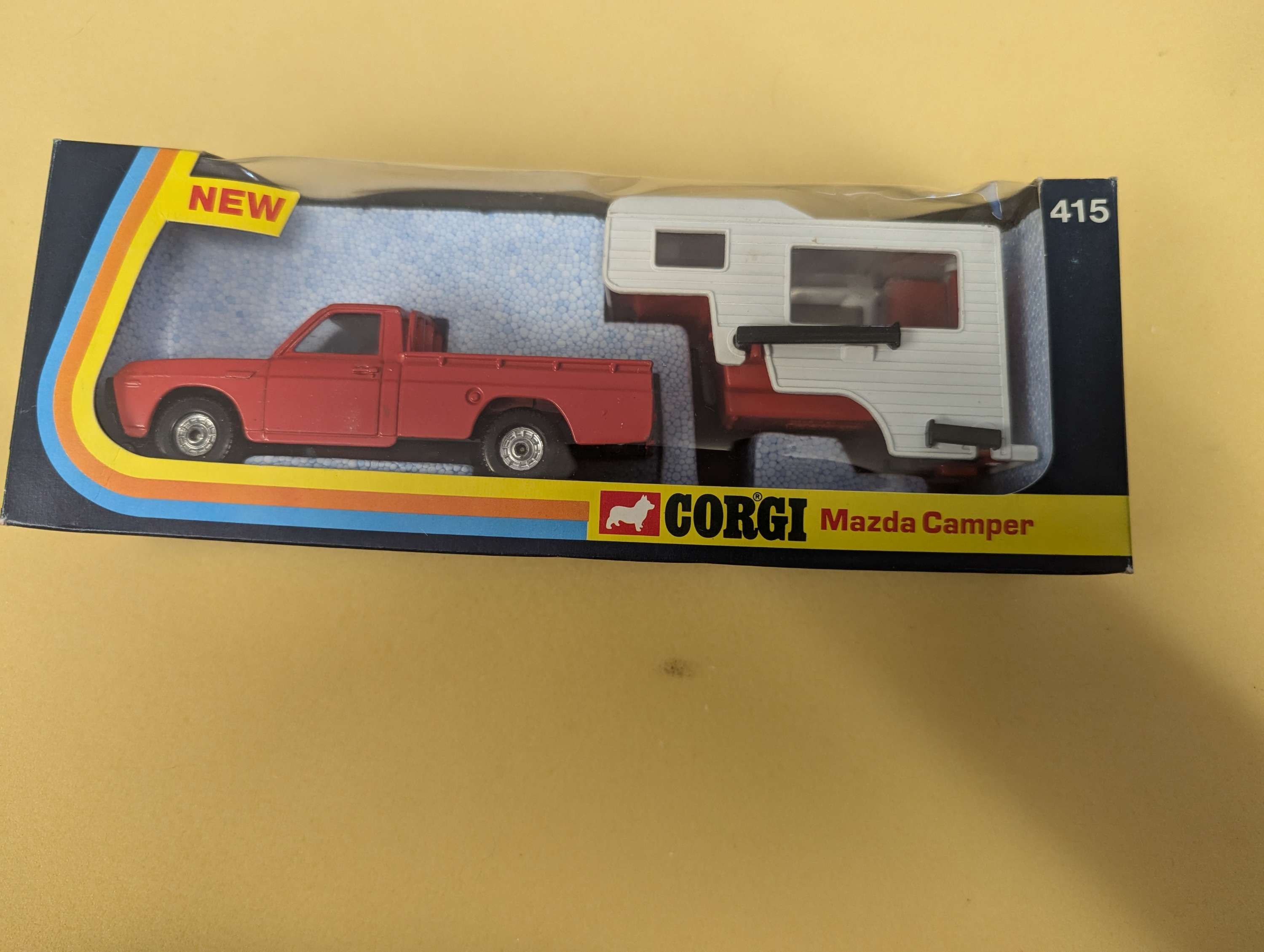 Corgi Toys 415 Mazda Camper Vintage 1976 Die-Cast Model Boxed
