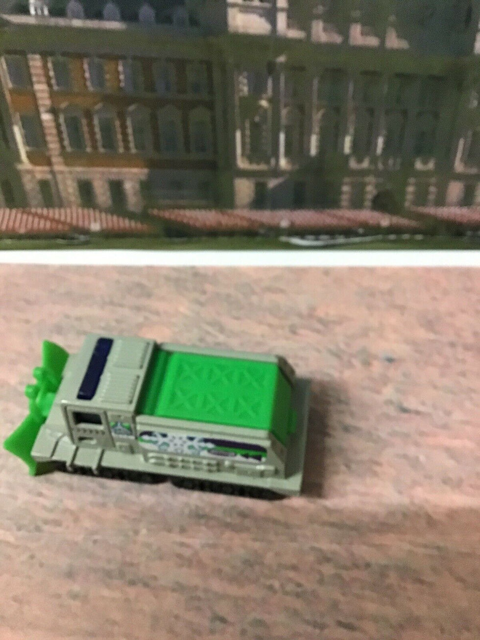 Thumbnail: 1998 Matchbox 57 1:75 Snow Groomer Truck Plough