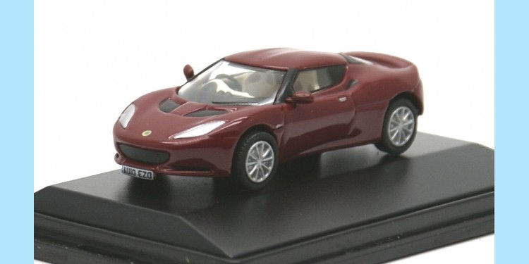 Thumbnail: Oxford Diecast Lotus Evora Canyon Red/Oyster - 1:76 Scale Product Code: 76LEV001