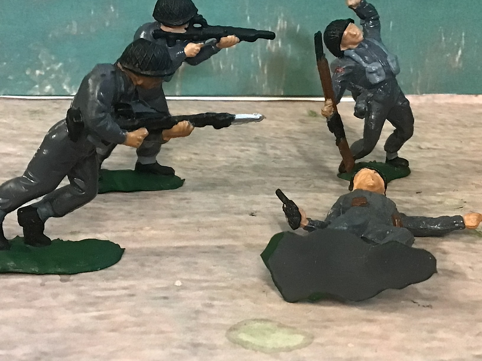Thumbnail: DSG Britain's Copy British Infantry  x 4 Grey Uniform