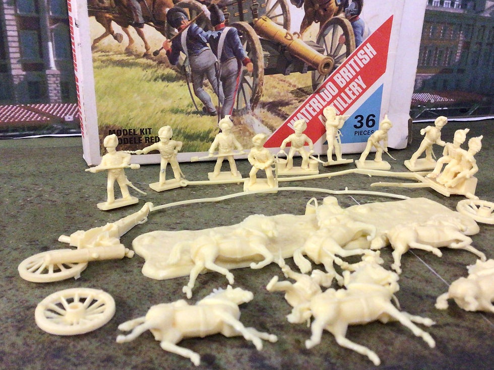 Thumbnail: Airfix  Set 01746-2  Waterloo British Artillery 36 Pieces Boxed