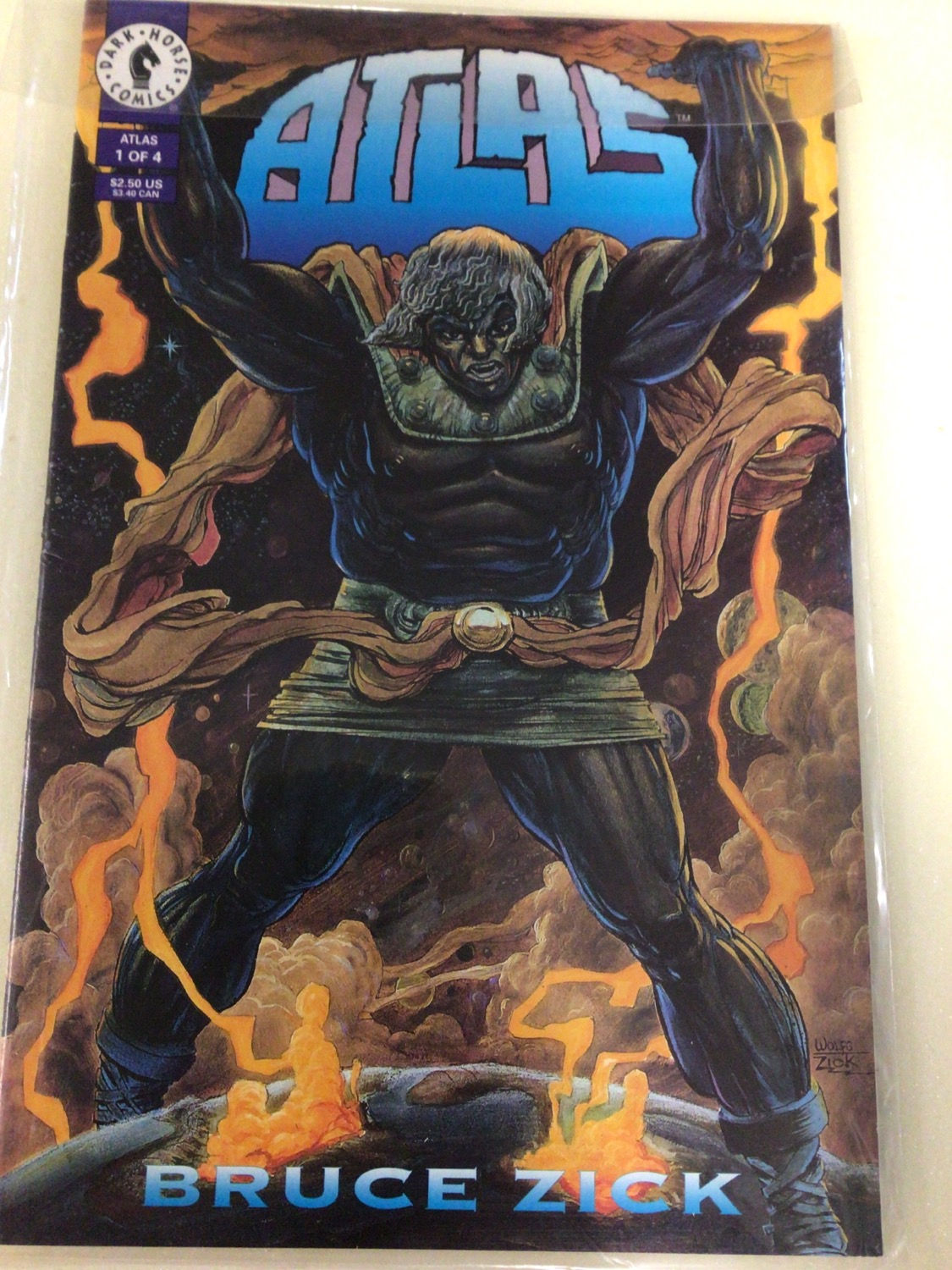 Dark Horse Comics  Atlas Mini Series No1 of 4 Feb 1994