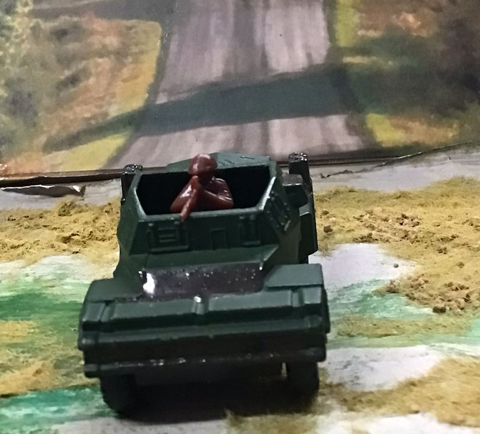 Thumbnail: Vintage Corgi Juniors Daimler Scout Car - Made in Great Britain