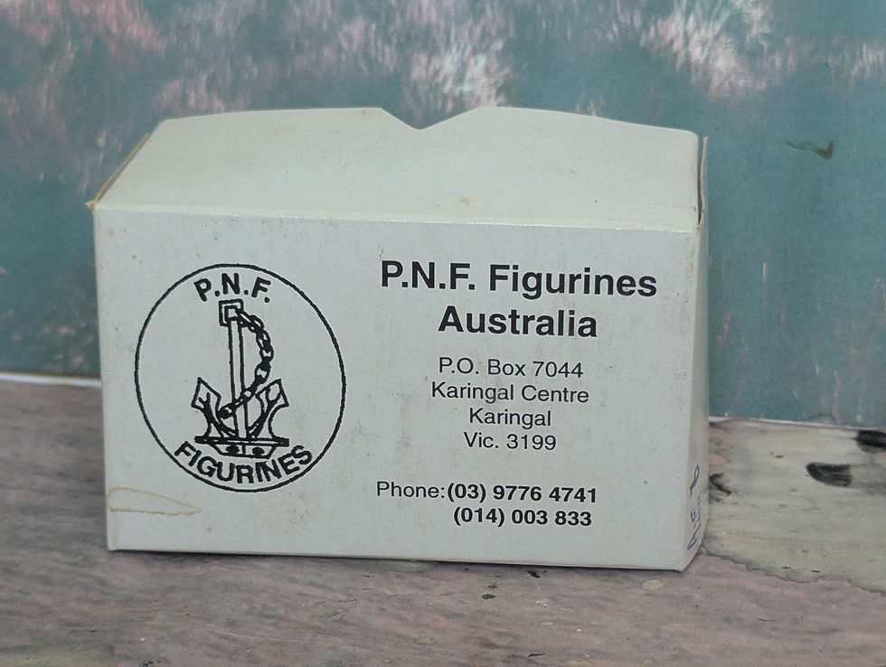 Thumbnail: PNF Figurines Australian Military Metal 54mm Figures Boxed Various