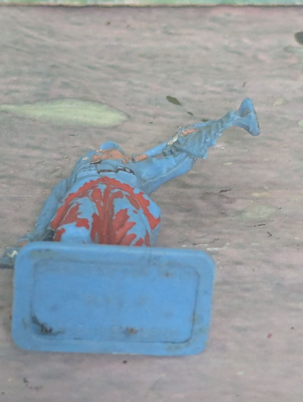 Thumbnail: Vintage Crescent Toys L6 French Legionaire Bugler 60mm Painted