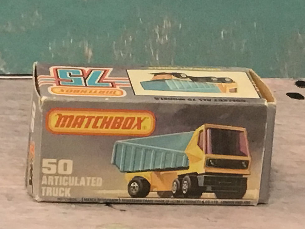Thumbnail: Vintage Matchbox Superfast  No.50 Articulated Truck