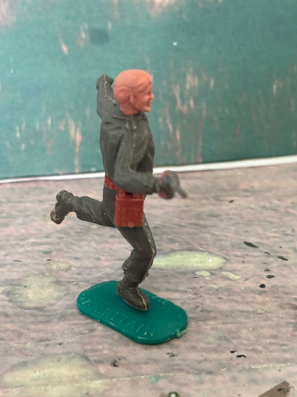 Thumbnail: Timpo Toys Early Style Swoppet's  1/32 Plastic Figure British Infantry x6