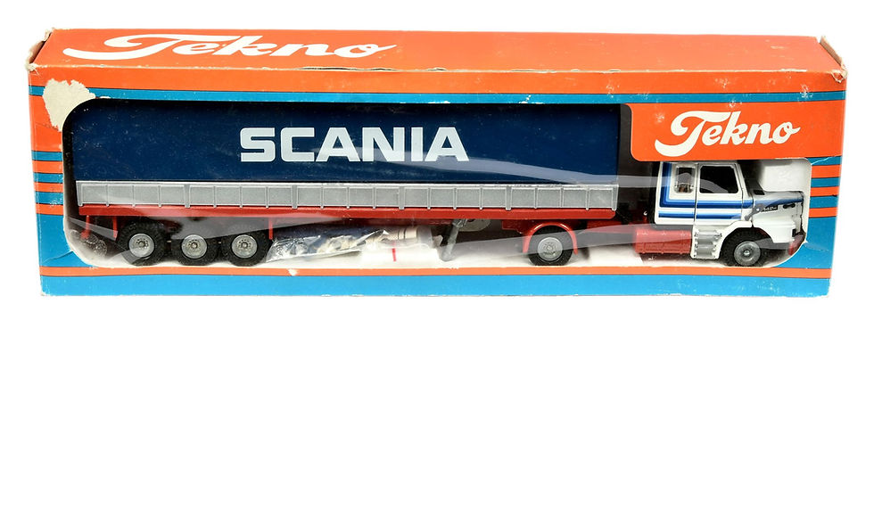 Tekno Scania 142H (Bullnose) Articulated Truck & Trailer Tekno Scania 142H (Bull
