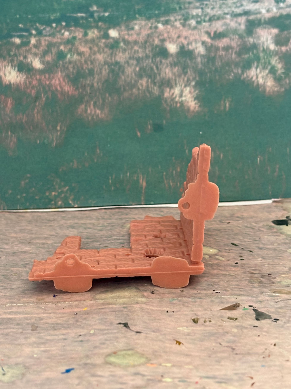 Thumbnail: Vintage Timpo Modern Army Bazooka#309 & Vickers#310 Sets Shell Torn Building