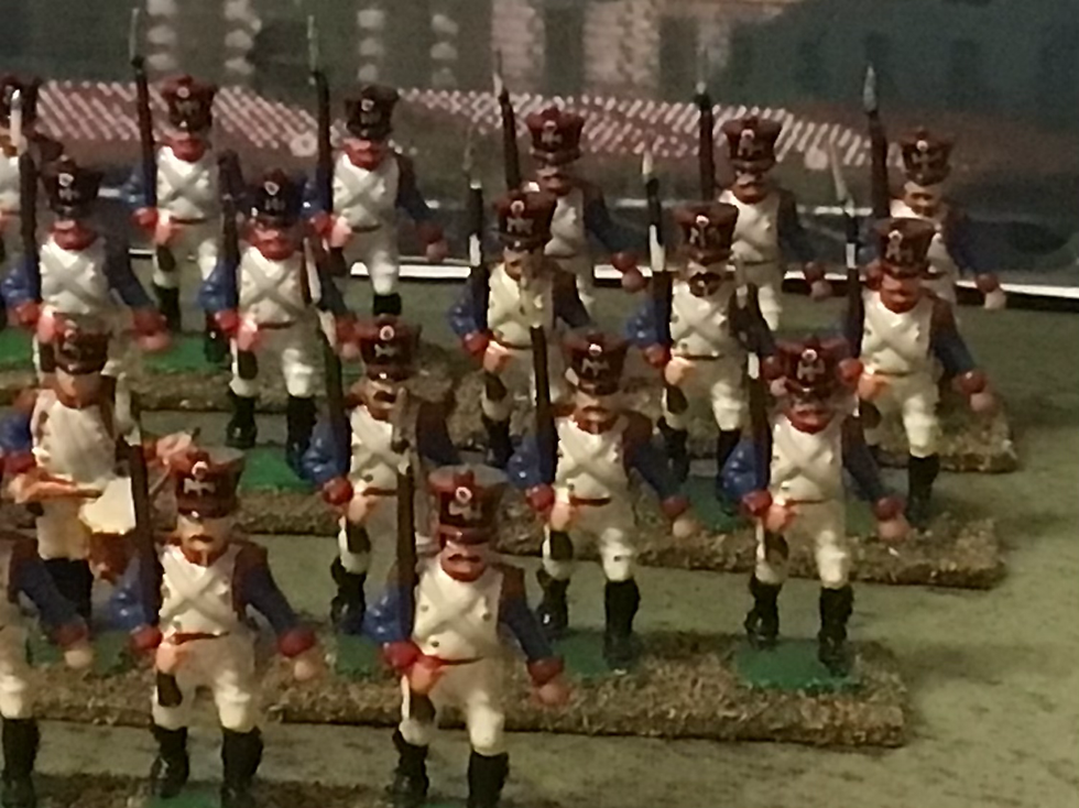 Thumbnail: Esci/Airfix 1/72 21 Waterloo French Infantry Brigade Painted Plastic Fig