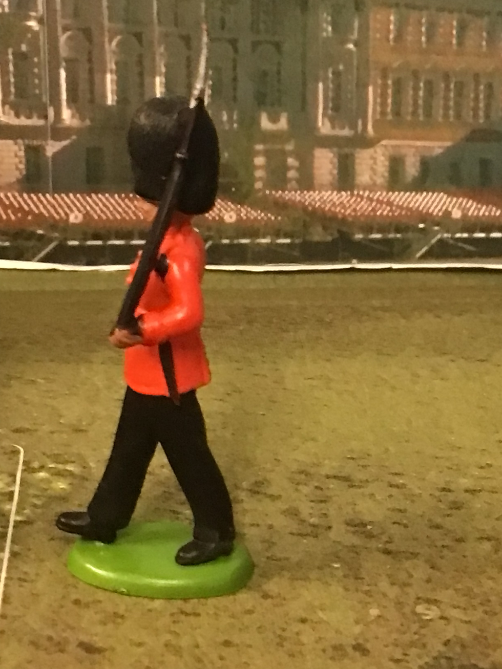Thumbnail: Britains Ltd Herald Series H11 Figures Scots Guard's Marching