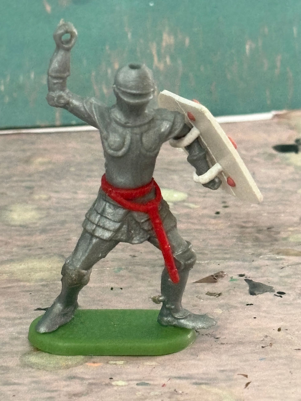 Thumbnail: Vintage Cherilea Swoppet 60mm Knights Various Spares
