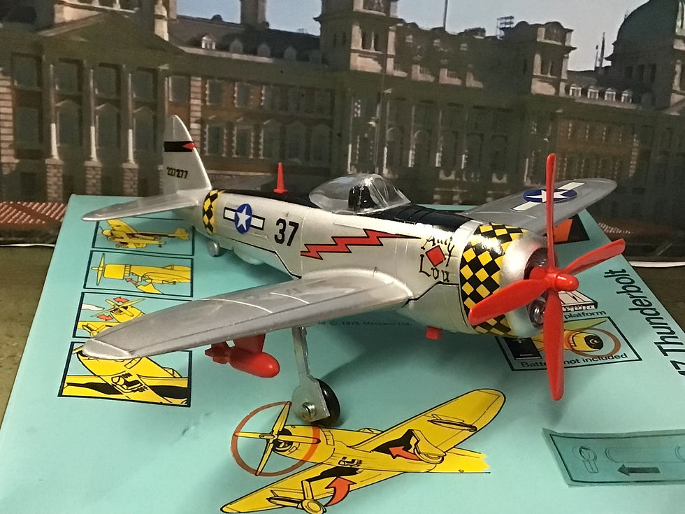 Thumbnail: Dinky Toys 734 P47 Thunderbolt US Fighter Plane Near Mint