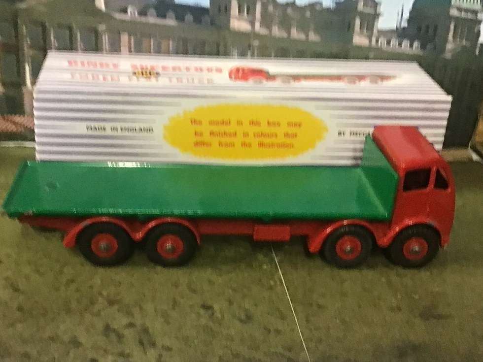 Thumbnail: Vintage Dinky Toys 903 Foden Flatbed Truck Repro box.