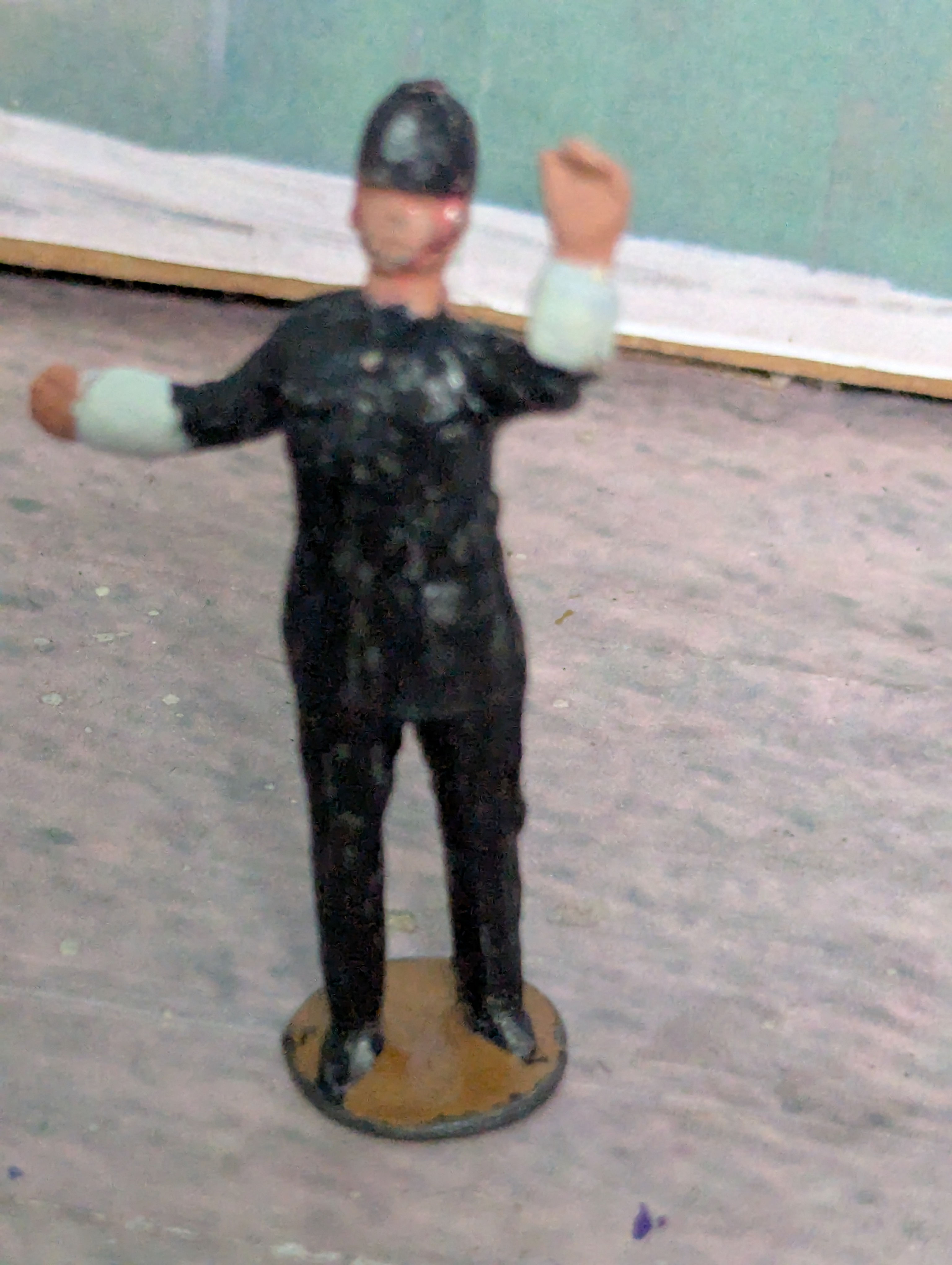 Johillco 54mm Lead/Metal British Policeman 54mm