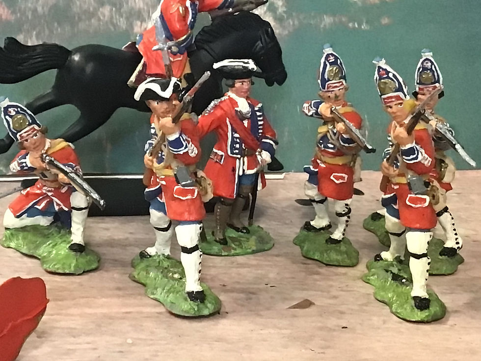 Thumbnail: Unknown  60mm Painted Plastic AWI British Grenadiers  X9
