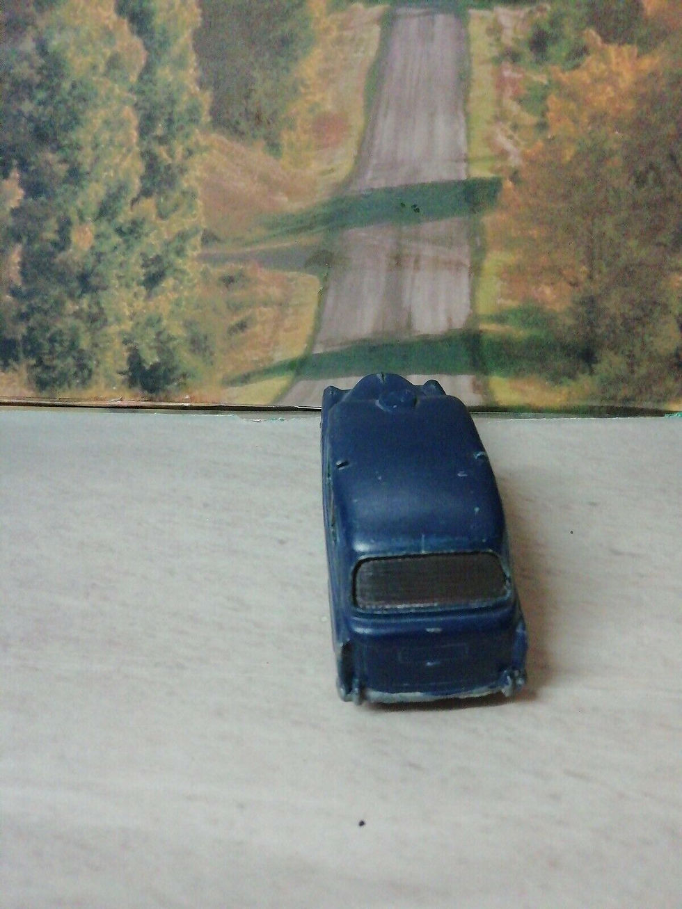 Thumbnail: Corgi Austin Blue London Taxi Cab Diecast Very Good Made in GB