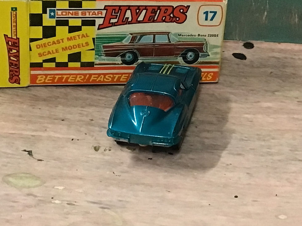 Thumbnail: LONE STAR FLYER 17 Mercedes Benz SE220 Blue Diecast Model Boxed 1/60 ish