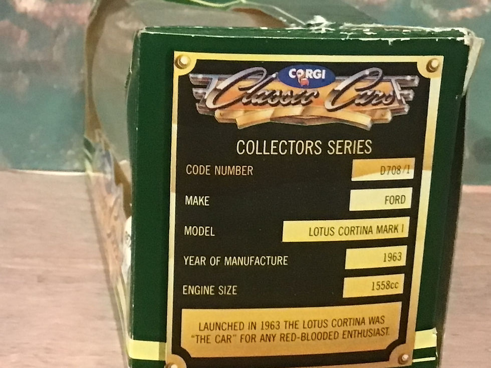 Thumbnail: Corgi Classic D708/1 Cars Lotus Cortina MKI