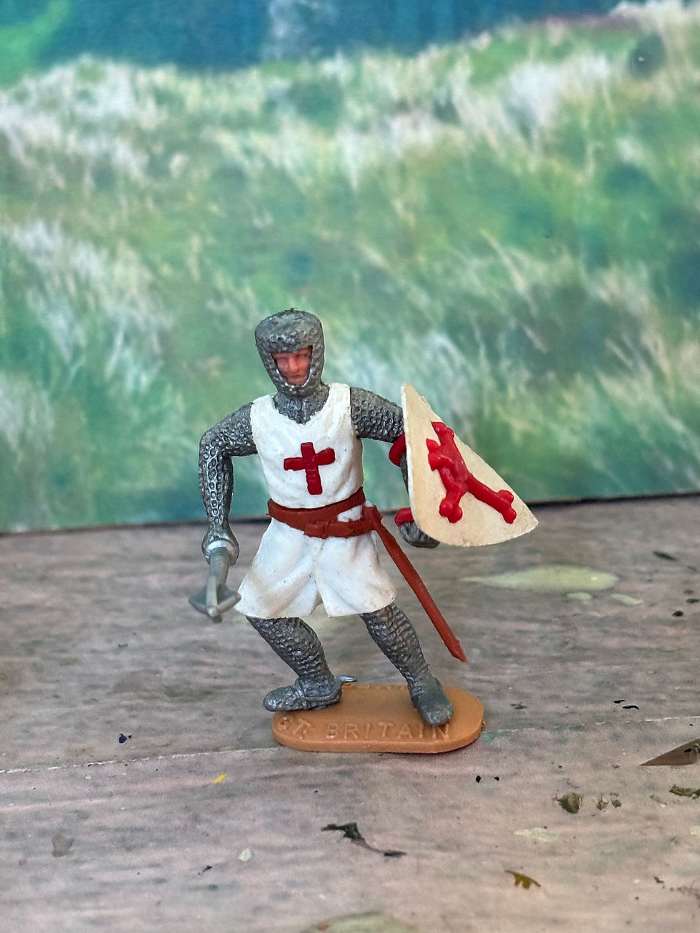 Thumbnail: Timpo Toys Swoppet's  1/32 Plastic Figures Templar Knights 1 +6