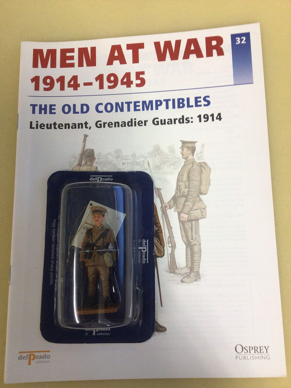 Thumbnail: Del Prado Men of War no.32 Lieutenant, Grenadier Guards: 1914