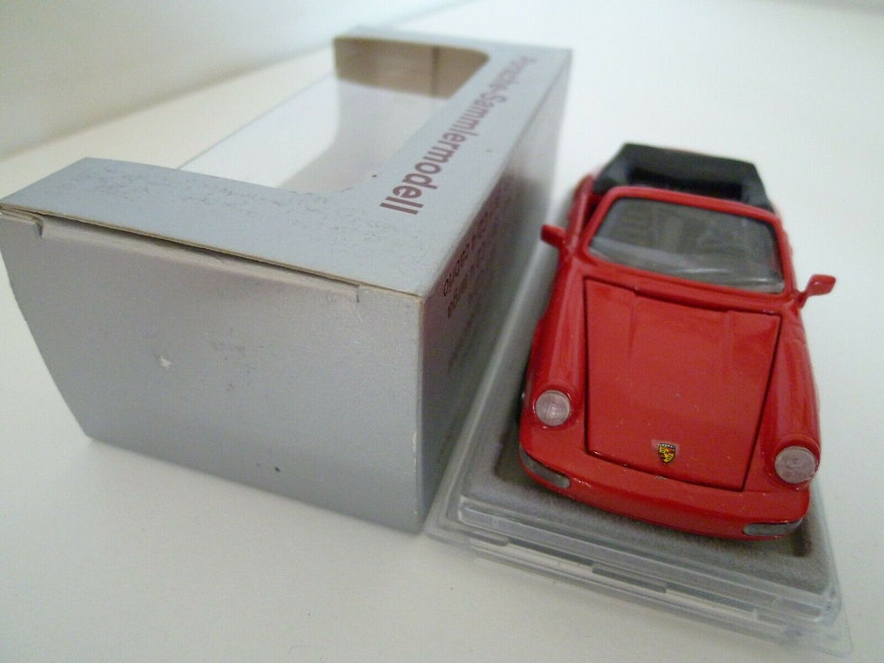 Thumbnail: NZG MODELLE PORSCHE 964 911 C2/4 CABRIO VNM BOXED DEALER ISSUE -RED