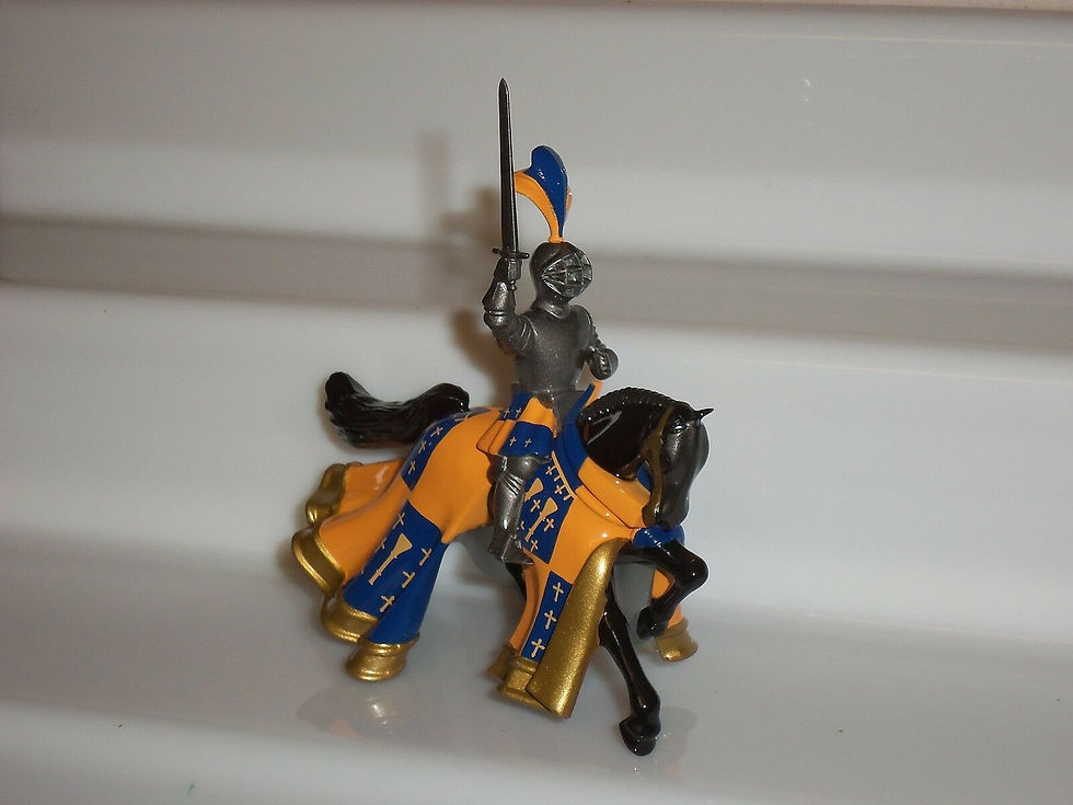 Thumbnail: Britains Gloss Knight 48703 Sir Roger De Trumpington,