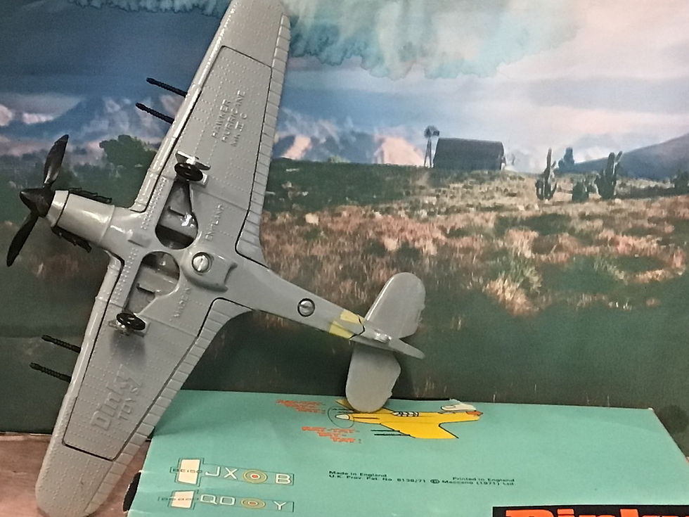 Thumbnail: Vintage Dinky 718 Hawker Hurricane Mk.IIc  1969 to 1977.