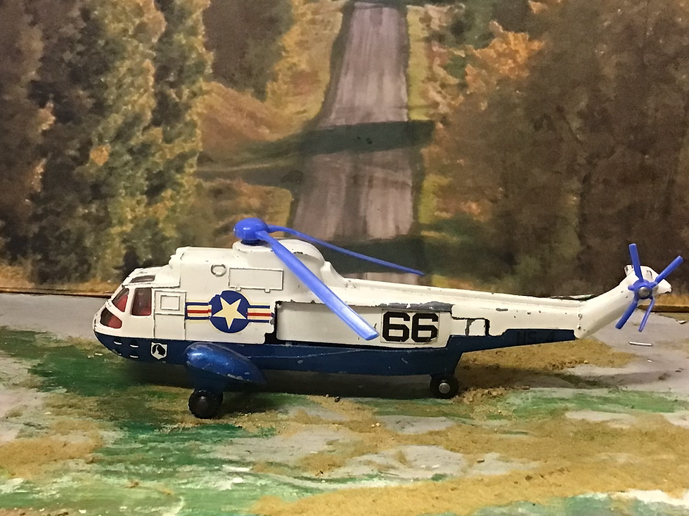 Thumbnail: DINKY TOYS 724 US NAVY SEA KING HELICOPTER