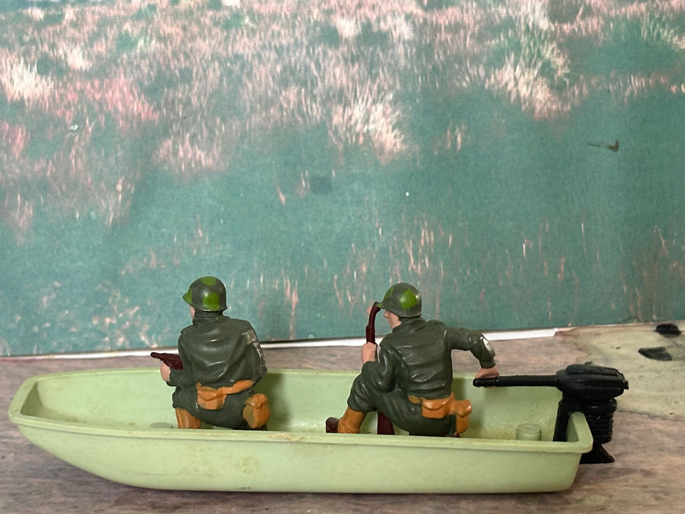 Thumbnail: Britain's Ltd Deetail Plastic US Infantry Assault Boat