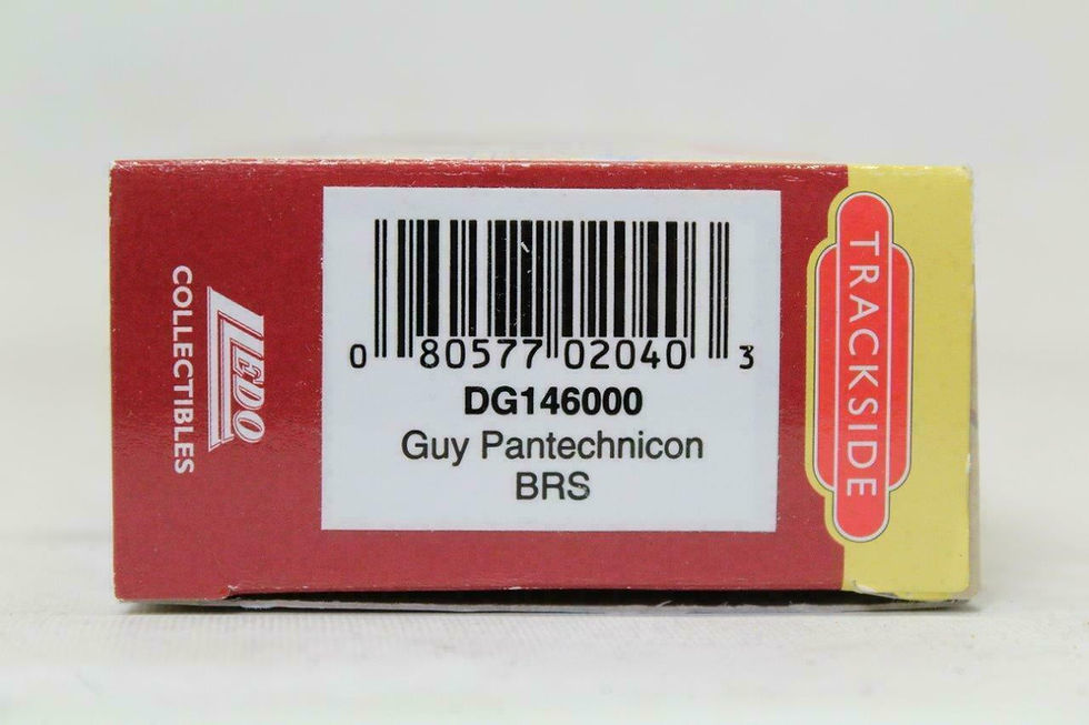 Thumbnail: TRACKSIDE DG146000 GUY PANTECHNICON BRS REMOVAL VAN OO GAUGE 1/76