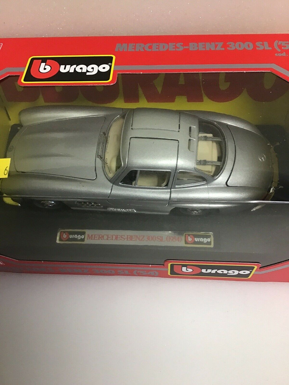 Thumbnail: Bburago Mercedes Benz 300 SL 1954 1:24 cod.0522