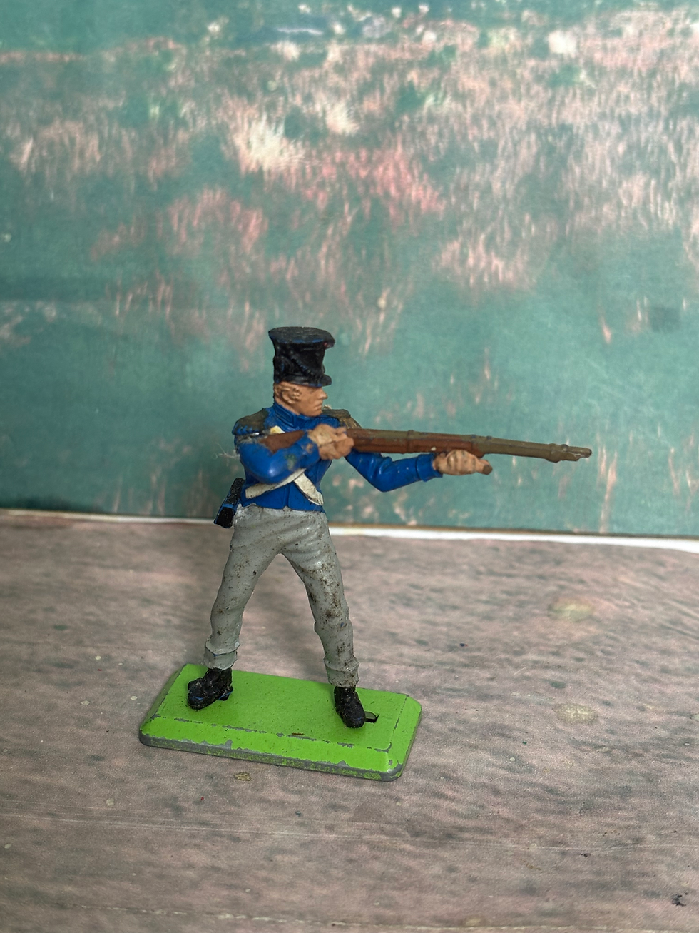 Thumbnail: Britain's Deetail Napoleonic French Infantry Figures Individual