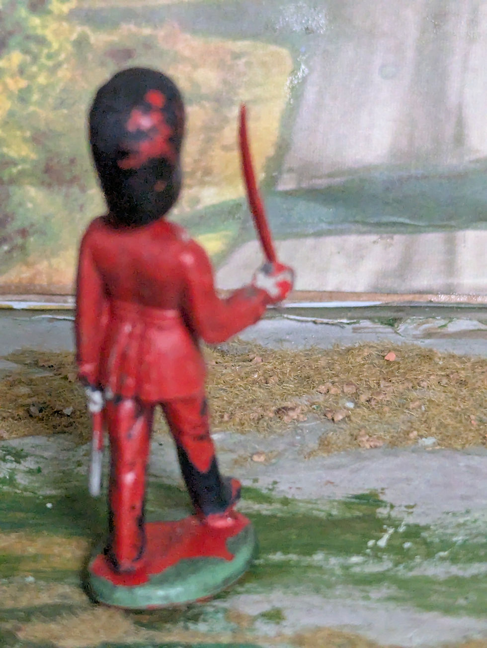 Thumbnail: Herald Series H10 Figures Scots Guard's Officer Marching
