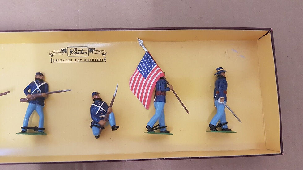 Thumbnail: W.BRITAINS 8852 AMERICAN CIVIL WAR UNION INFANTRY