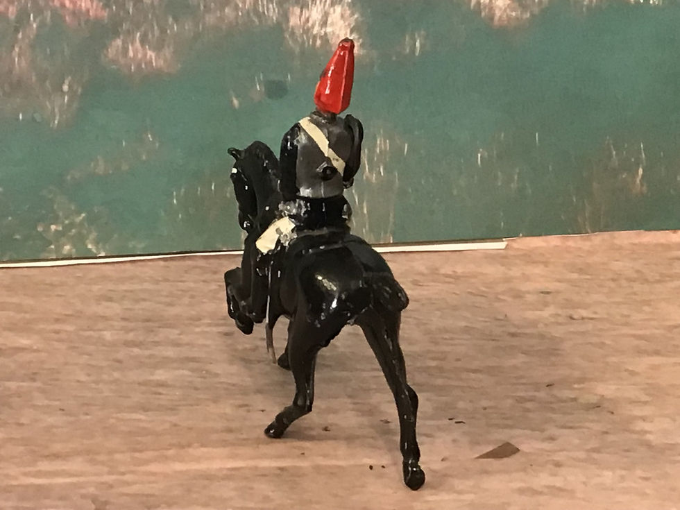 Thumbnail: Vintage Lead/Metal Figure Britain's Proprietors Blues & Royals Mounted