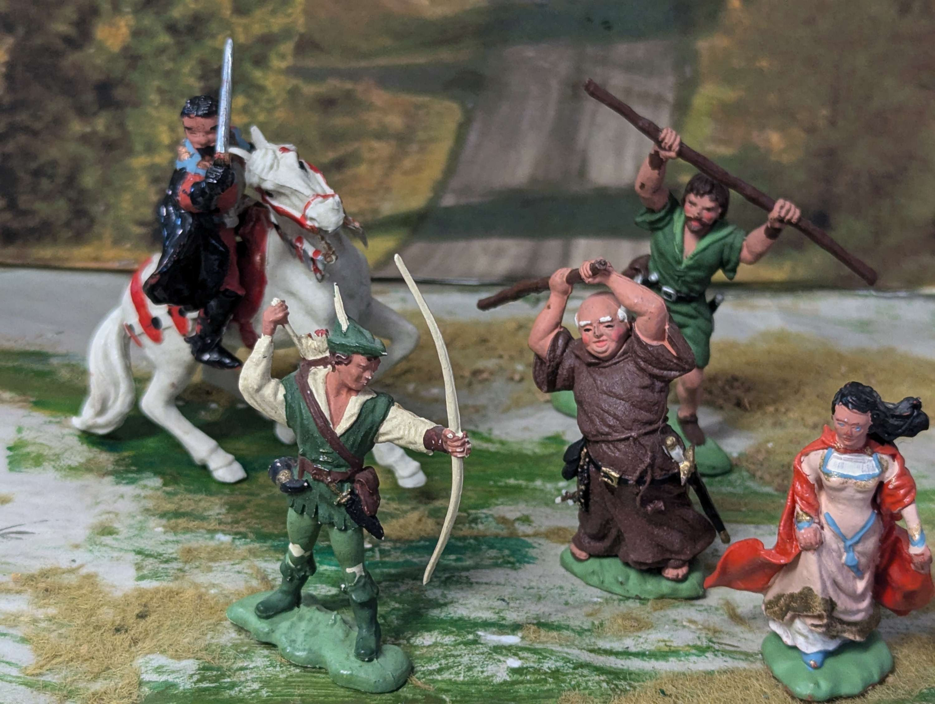 Herald Robin Hood Series Full Set 1/32 Scale Plastic