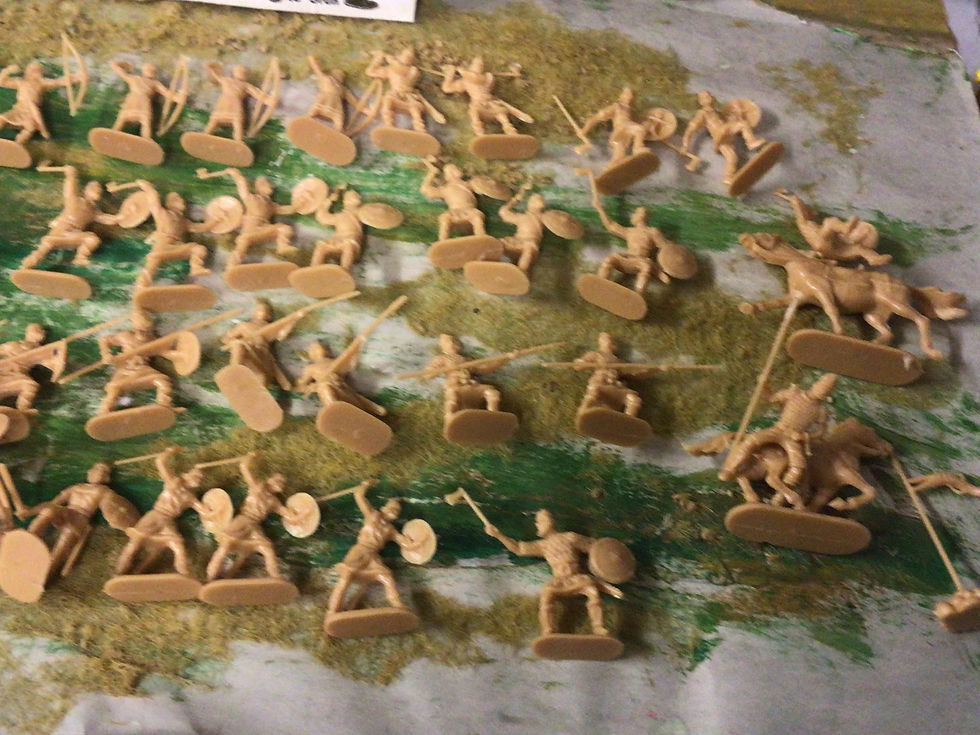 Thumbnail: Revell 1/72 Anglo Saxons 1066 ref. 2551 Plastic Figures Full set.figures